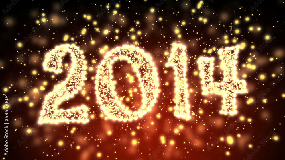 Sparkling New Year 2014 Title Sparkling New Year 2014 Title