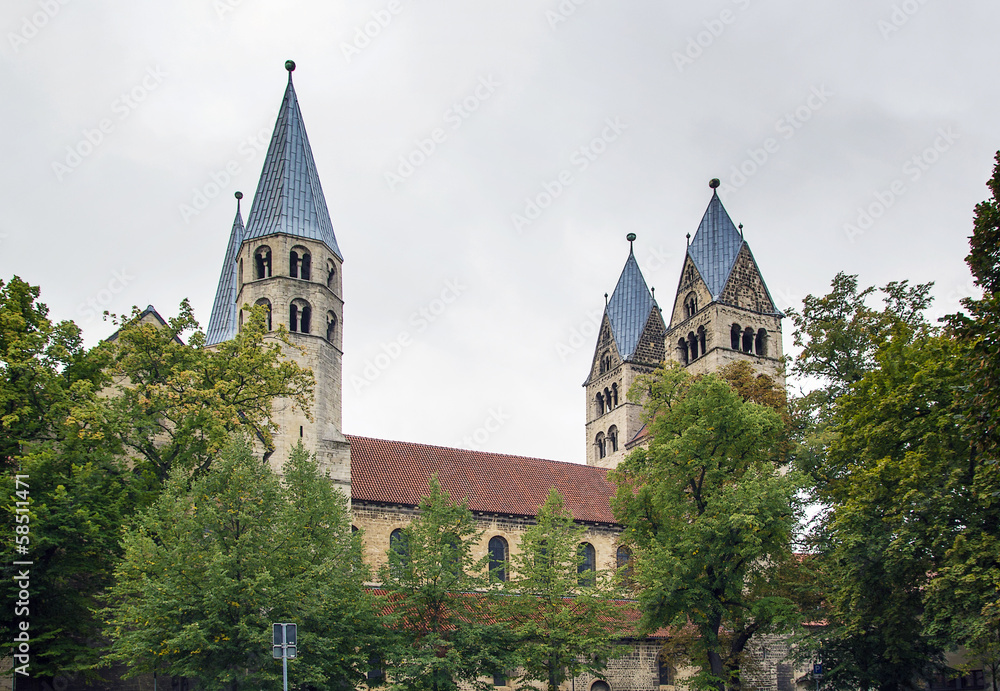 The Church of Our Lady in Halberstadt, Germany The Church of Our Lady in Halberstadt, Germany