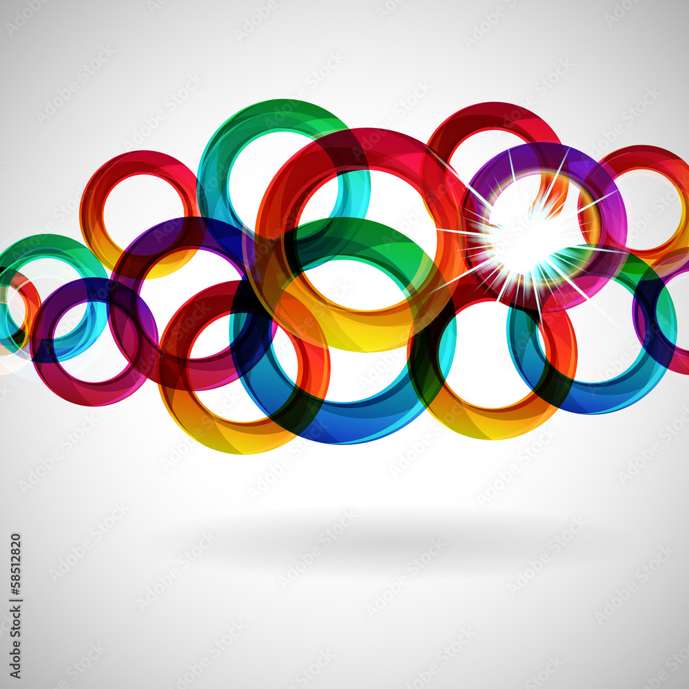 Obraz premium Abstract background with design elements.