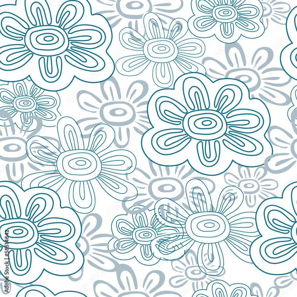 Floral seamless pattern