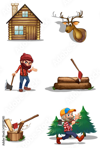 A life of a lumberjack