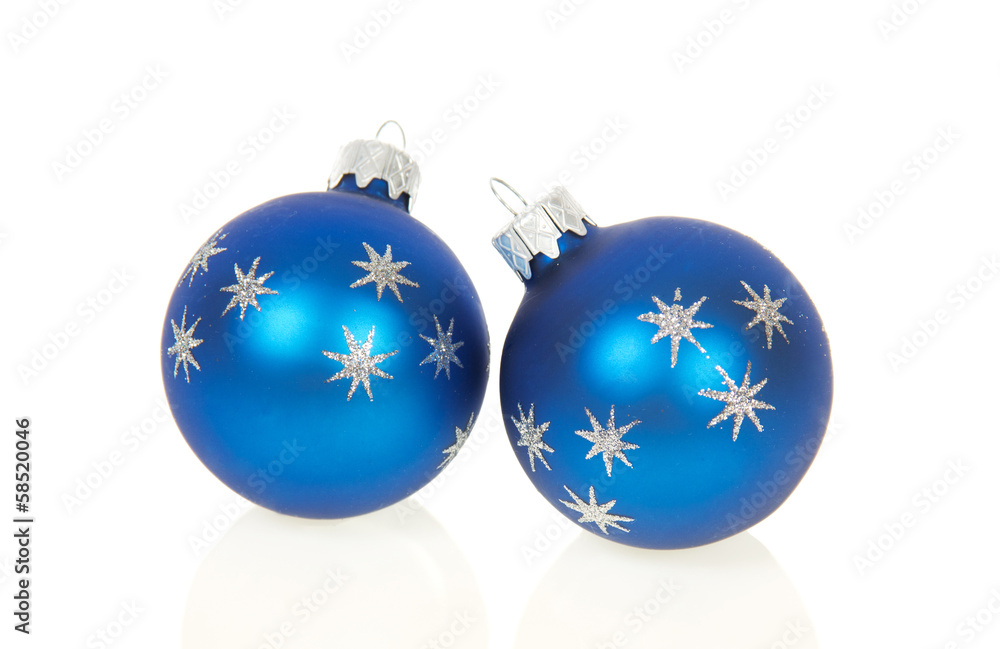 Christmas blue balls Christmas blue balls