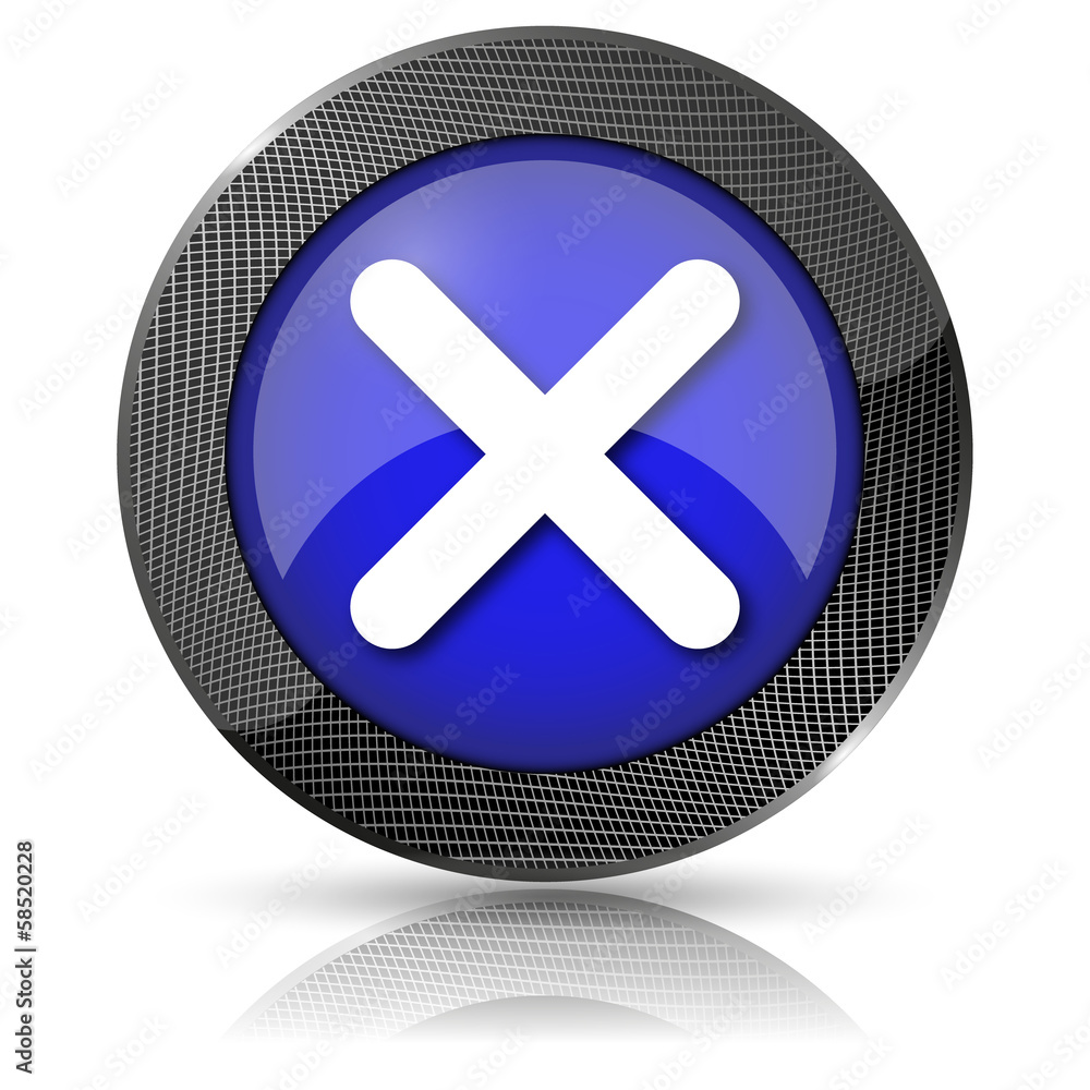 Obraz premium X close icon