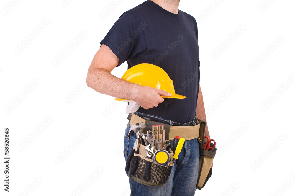 Blue collar worker. Blue collar worker.