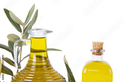 oil bottle isolated