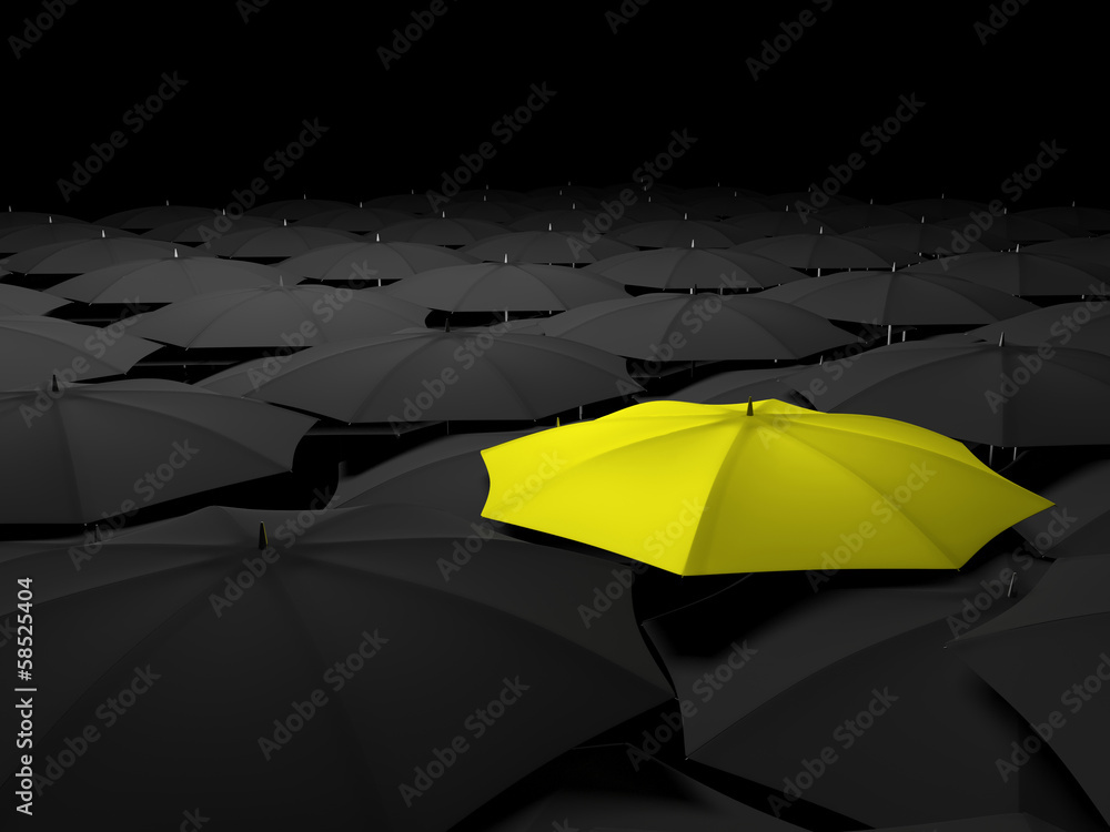umbrella Standing Out From The Crowd umbrella Standing Out From The Crowd