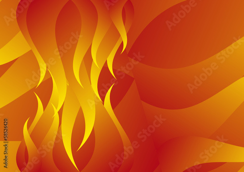 Flammen abstrakt 1