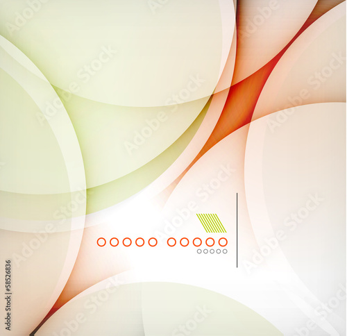Smooth color wave abstract background