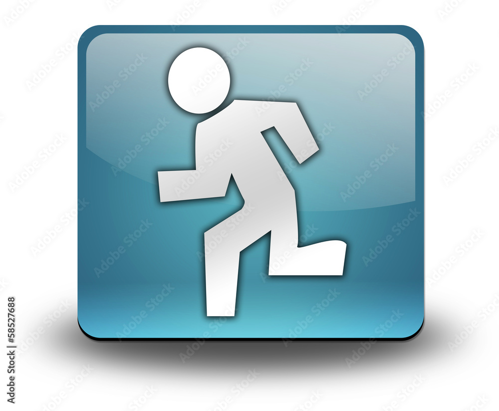 Light Blue 3D Effect Icon Light Blue 3D Effect Icon