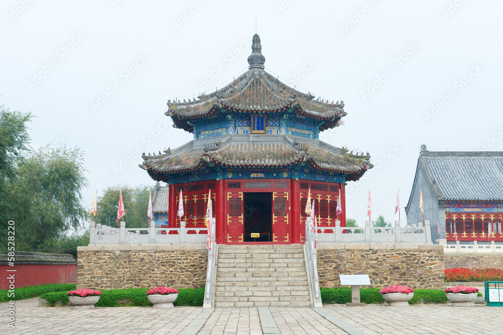 Qing Dynasty Pagoda temple