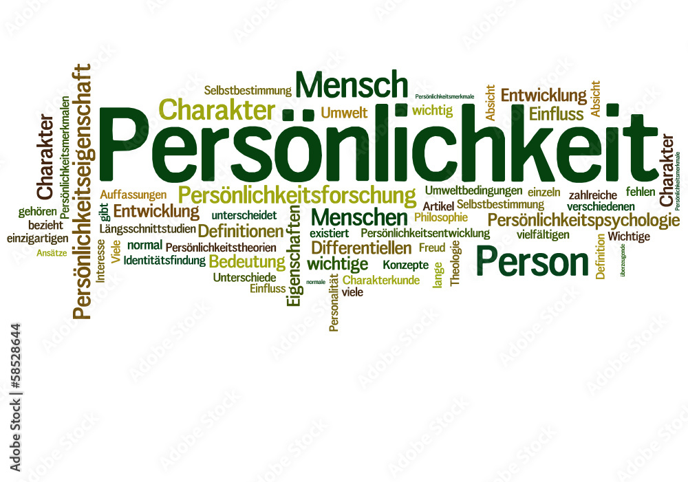 Persönlichkeit (Charakter, Person, Individualität) Adobe Stock