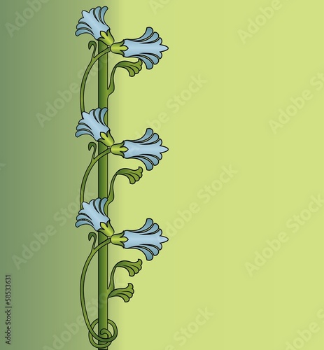 seamless floral ornament