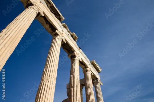 Parthenon on the Acropolis in Athens