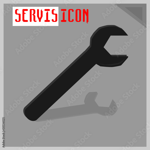 Vector car servis icon