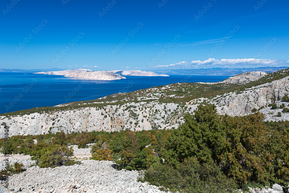 Adriatic Sea near Krk Island, Croatia