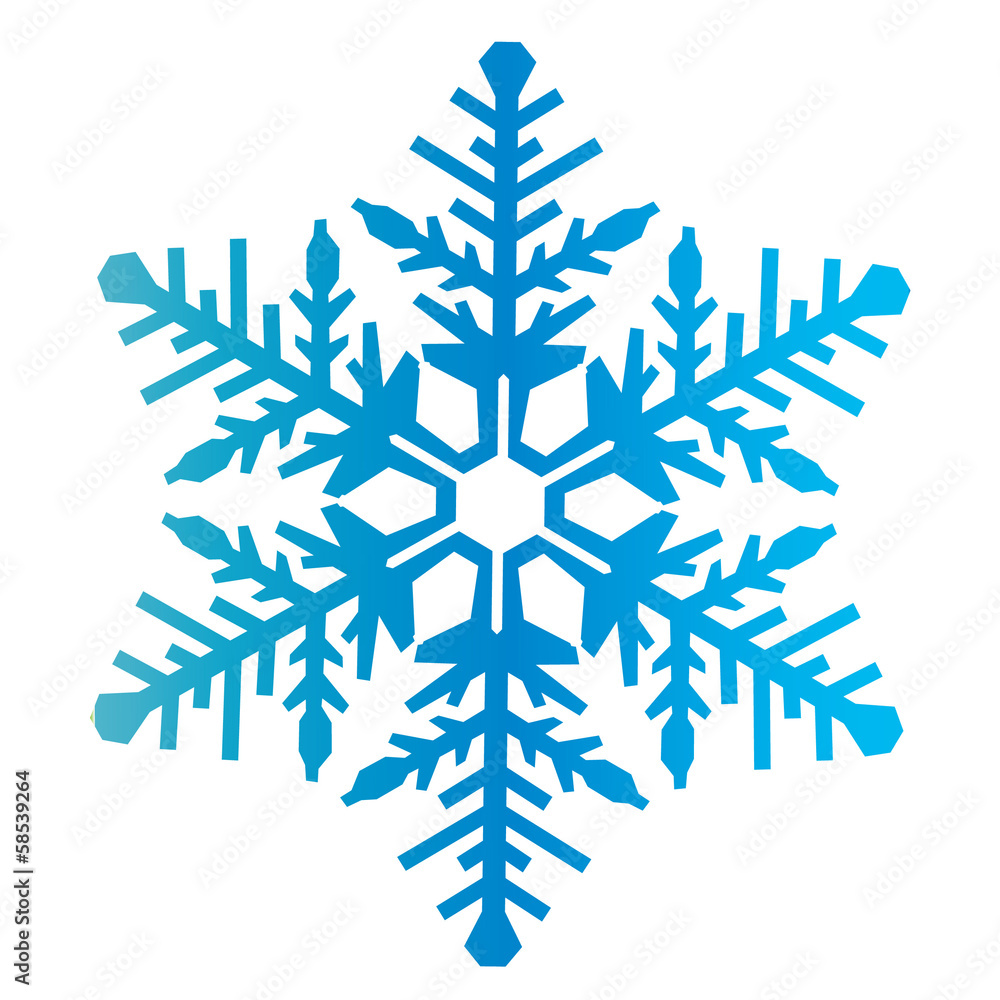 Flocon de neige Stock Illustration