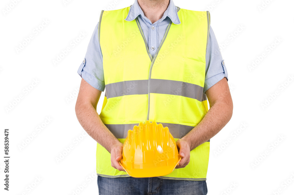 Blue collar worker. Blue collar worker.