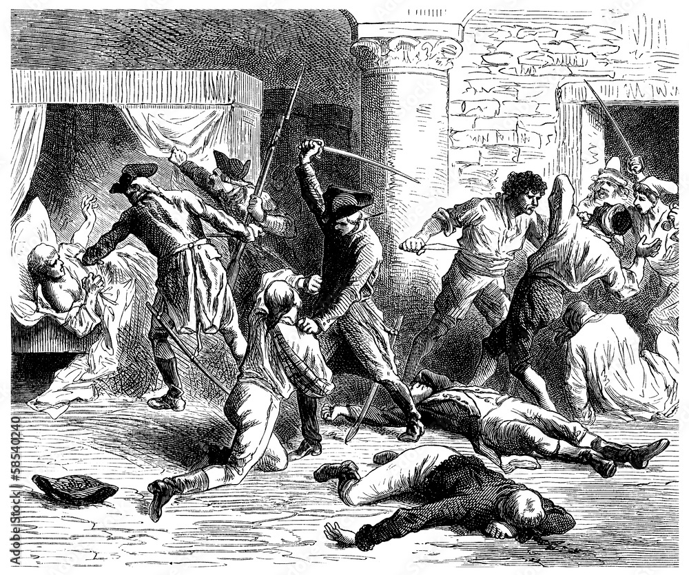 Massacre - end 18th century