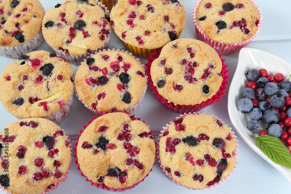 Homemade muffins Homemade muffins