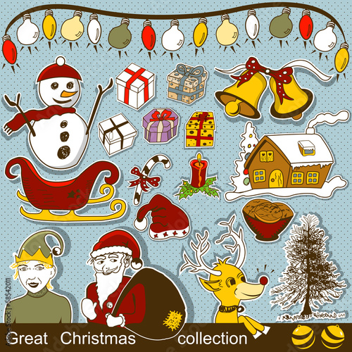 Great Christmas cartoon collection photo