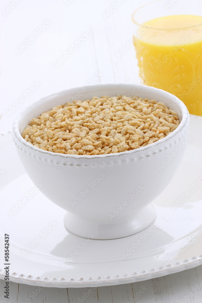 delicious and healthy crisped rice cereal delicious and healthy crisped rice cereal