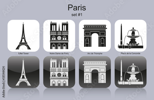Paris icons