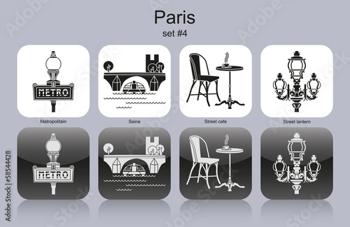 Paris icons
