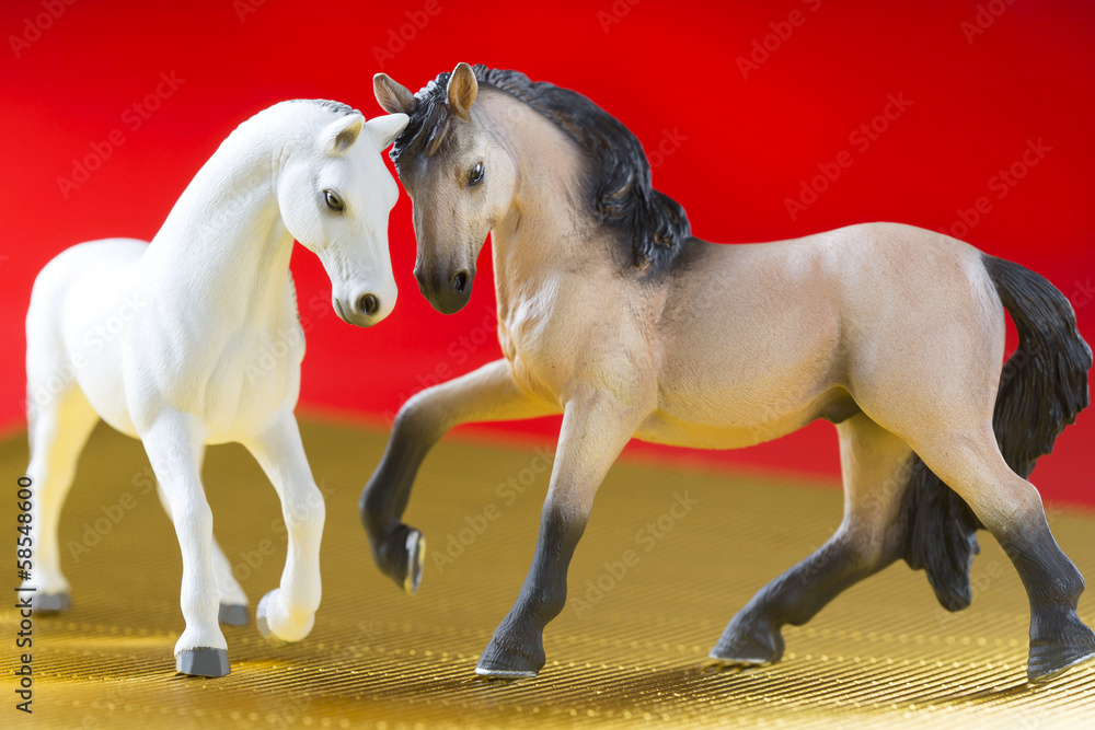 Obraz premium 馬の正月飾り