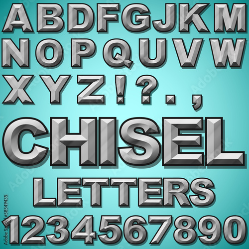 Chiseled Letters