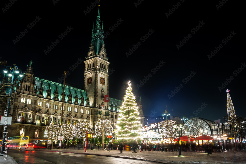 Hamburg Weihnachtsmarkt, Germany