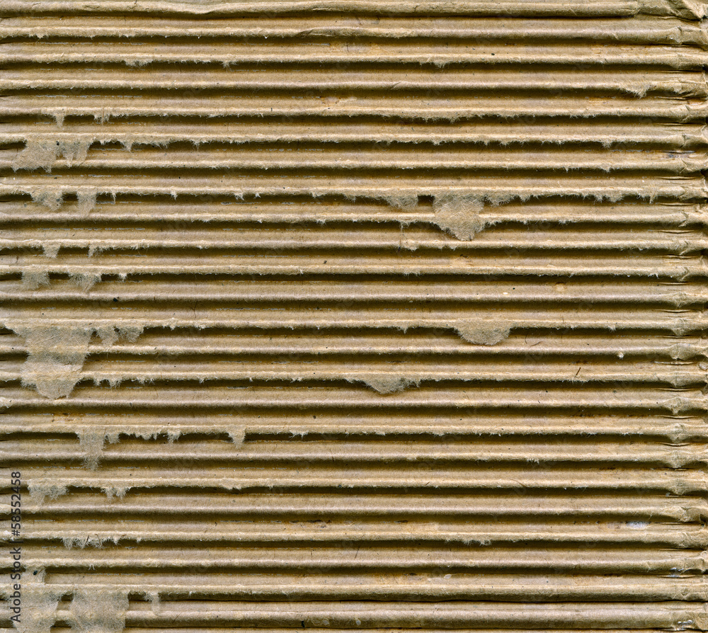 Ribbed cardboard Ribbed cardboard