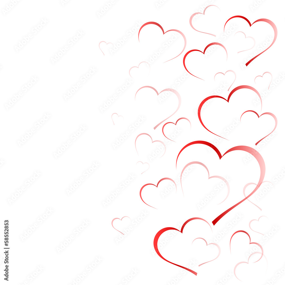 Vector Valentine day background