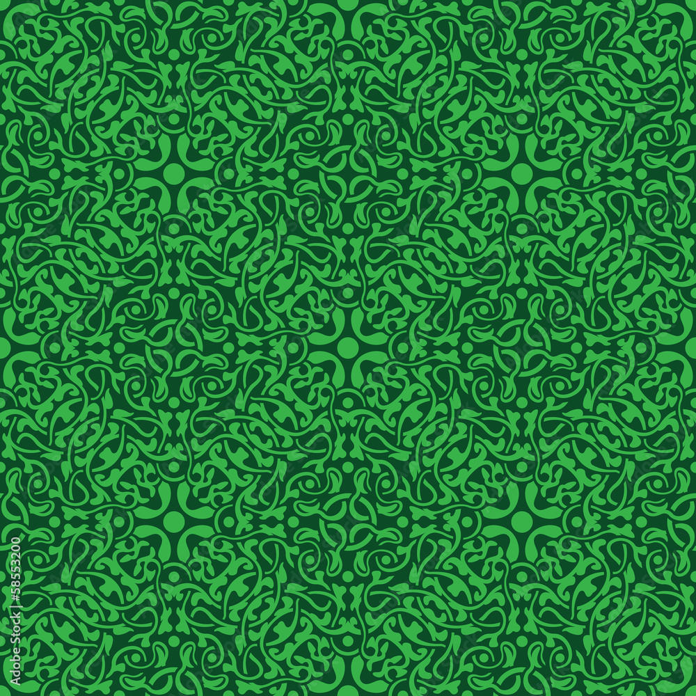 Green seamless pattern Green seamless pattern