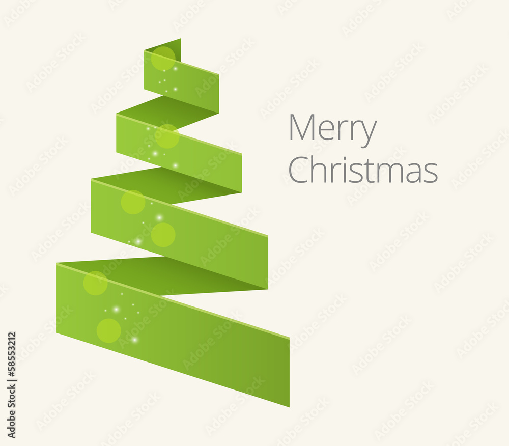 Obraz premium Simple Christmas Tree