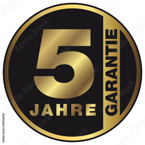 Garantie - 5 Jahre