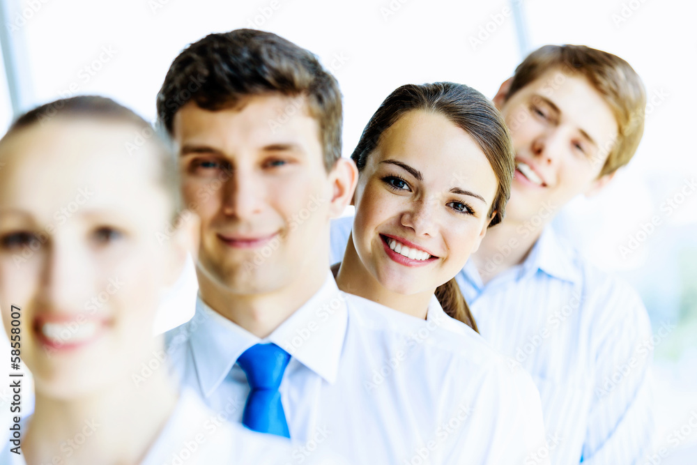 Team of business people Team of business people