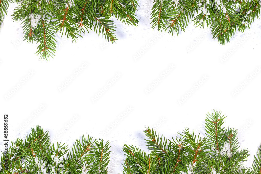 Obraz premium Christmas background. Eve framework