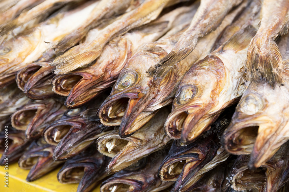 Dry salty fish