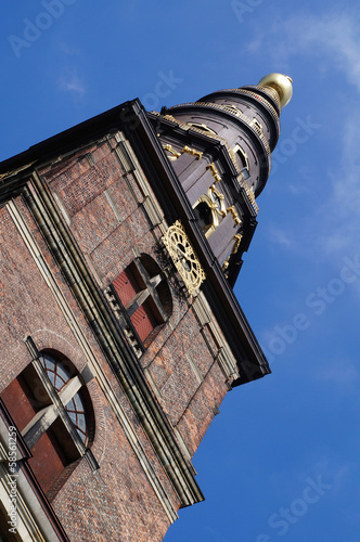 Canvas Print Our Saviour's Church (Vor Frelsers Kirke) in Copenhagen, Denmark