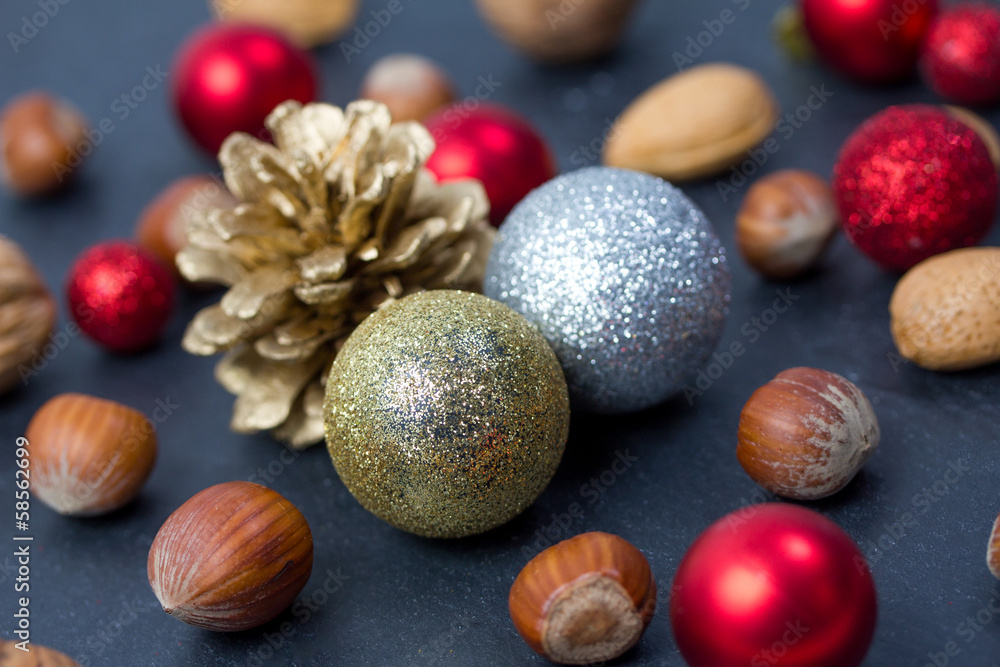 plain christmas decoration background plain christmas decoration background