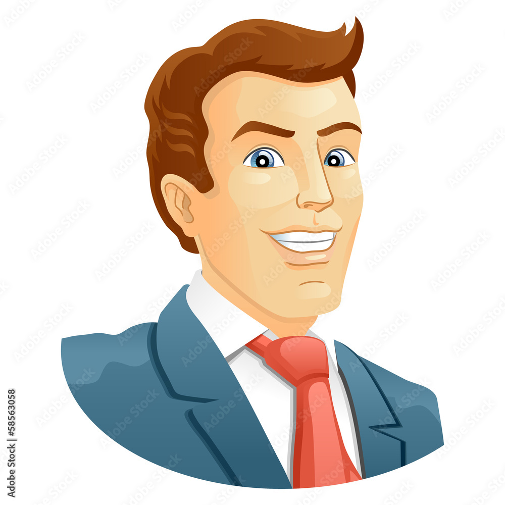 Smiling businessman