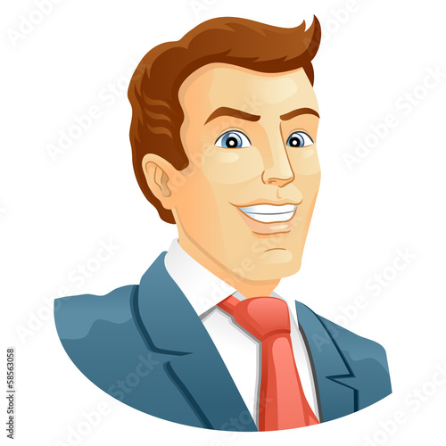 Smiling businessman