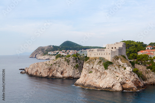 Lovrijenac fort in Dubrovnik