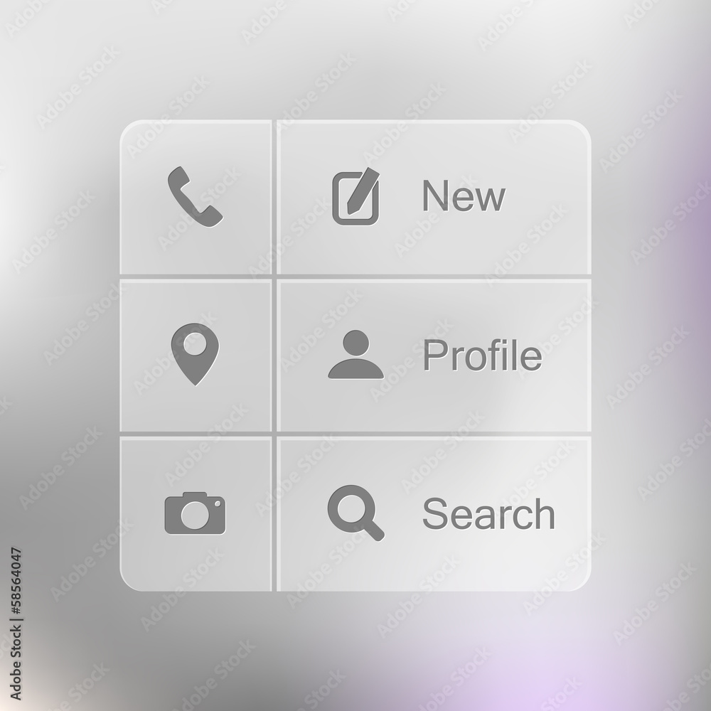 Smart phone application icon set Smart phone application icon set