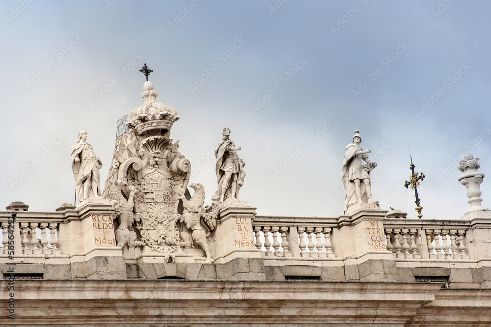 Fototapeta premium Building Madrid