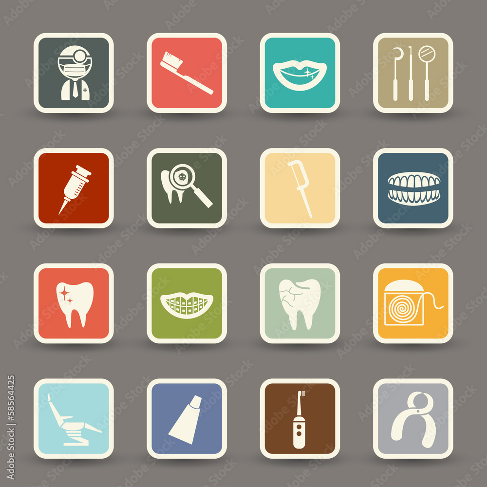 Dental Icons Dental Icons