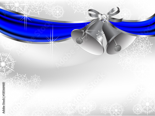 Blue curtain