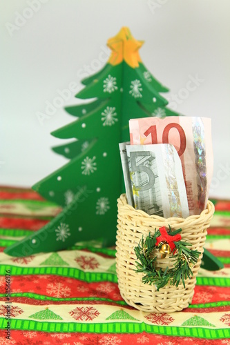 billet de noël 