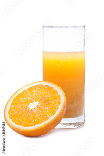 Orange and orange juice