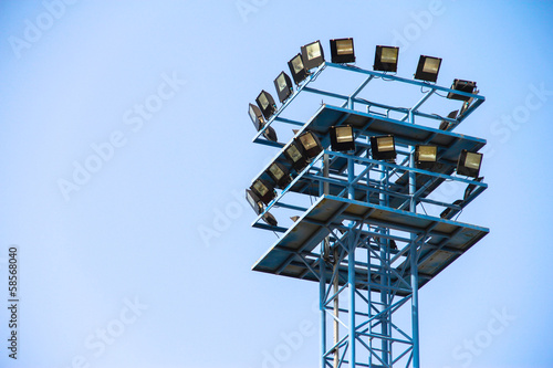 metal light tower
